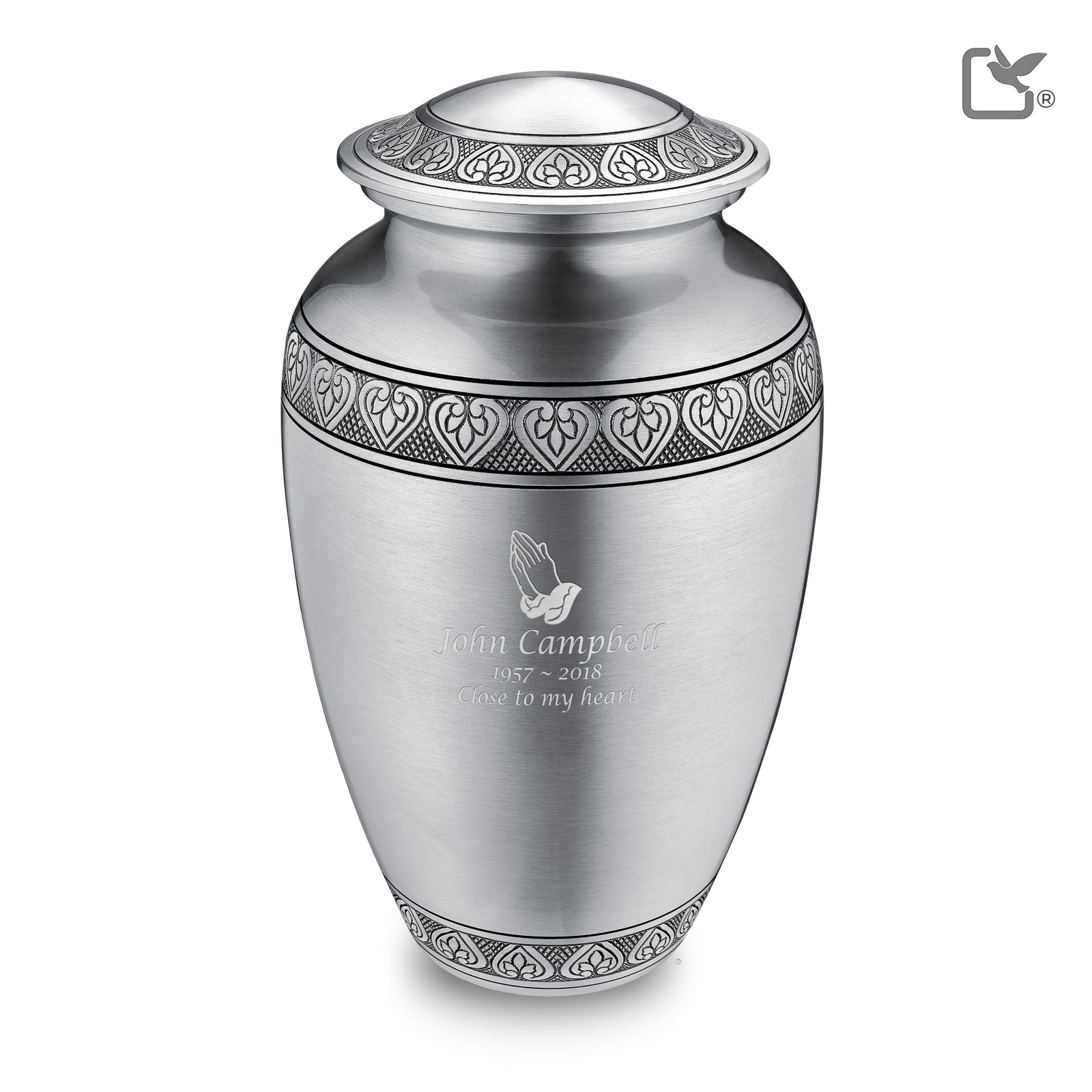 A210 Classic Standard Adult Urn Bru Pewter