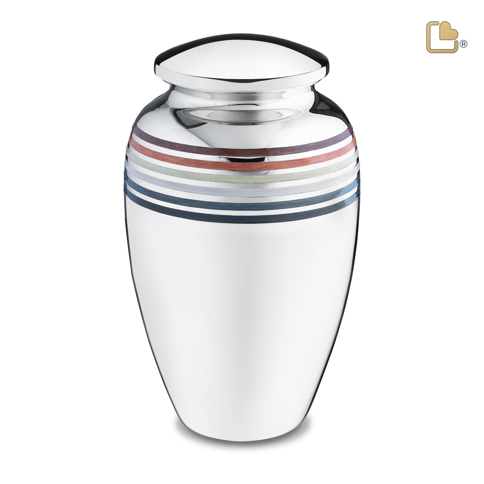 A223 Pride Bear Standard Adult Urn Pol Silver