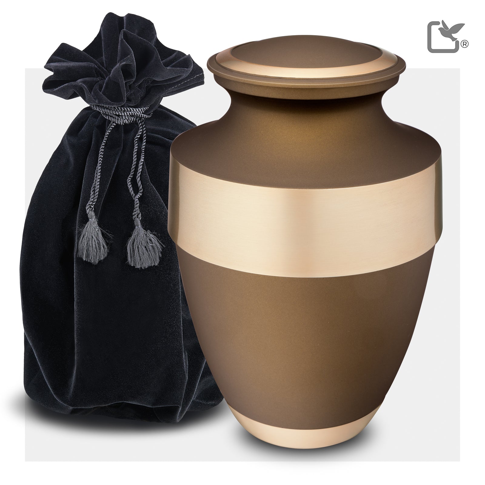 A260 Espana Standard Adult Urn Bronze & Bru Gold