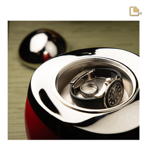 A360 Amore Standard Adult Urn Yellow & Pol Silver