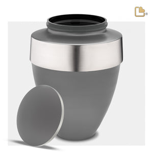 A410 Eternity Standard Adult Urn Slate & Bru Pewter