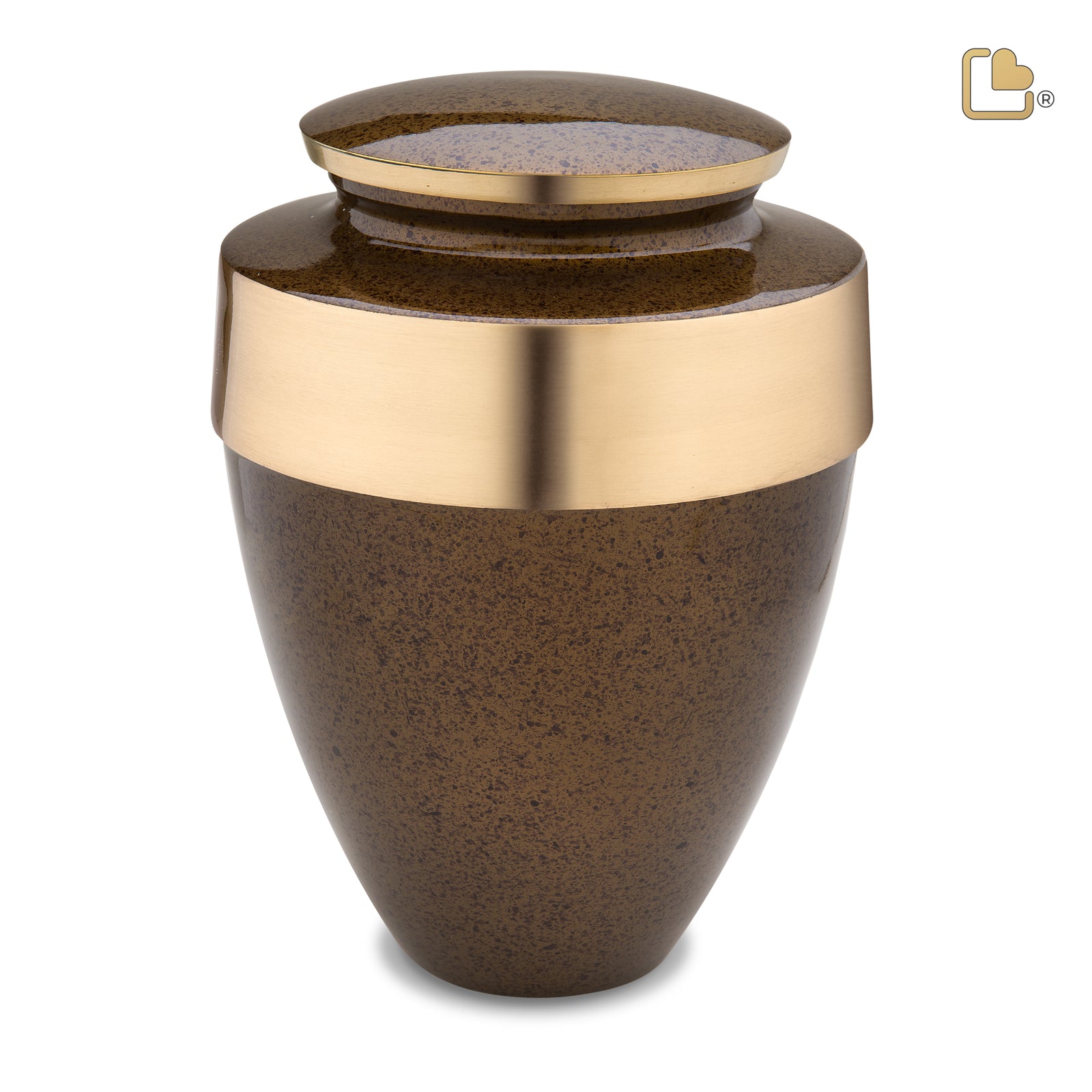 A421 Eternity Standard Adult Urn Speckled Auburn & Bru Gold