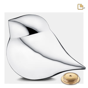 A562 SoulBird Standard Adult Urn Pol Silver