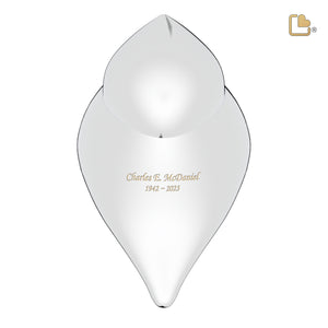 A563 SoulBird Standard Adult Urn Pol Silver