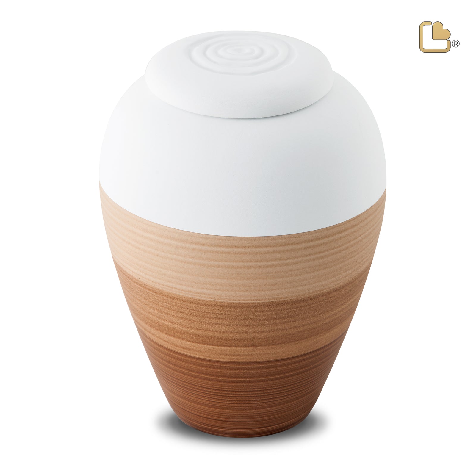 BA120 EarthBrown Standard Adult Urn Eco Pigment