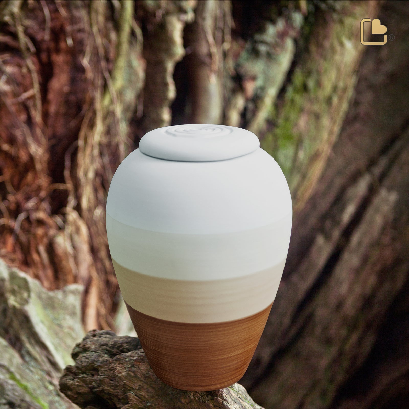 BA120 EarthBrown Standard Adult Urn Eco Pigment