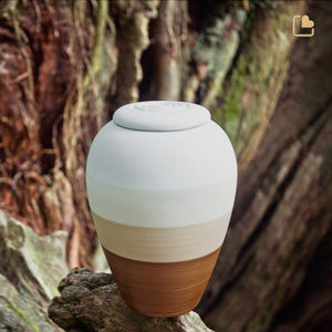 BA120 EarthBrown Standard Adult Urn Eco Pigment