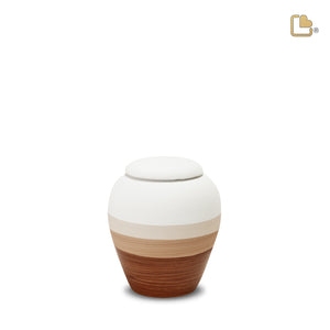 BK120 EarthBrown Keepsake Urn Eco Pigment
