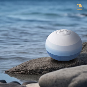 BP150L Aqua Large Pet Urn Eco Pigment