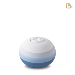 BP150S Aqua Small Pet Urn Eco Pigment
