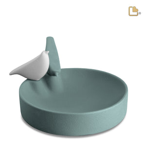 CA111 Togetherness Bird Feeder Moss & White