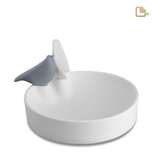 CA113 Togetherness Bird Feeder White & Slate