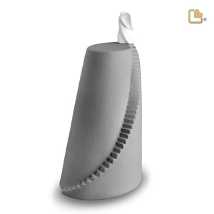 CA120 Stairway to Heaven Standard Adult Urn Silver Grey & White