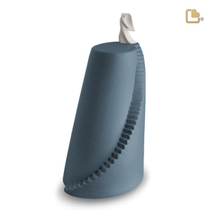 CA121 Stairway to Heaven Standard Adult Urn Cerulean & White