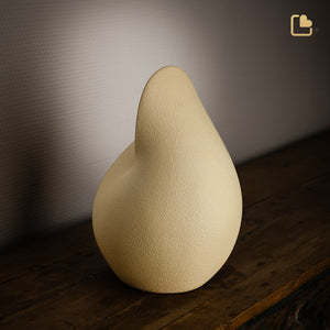 CA161 Soulful Shell Standard Adult Urn Yellow