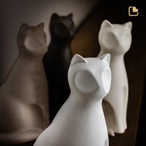 CP212 Cat Pet Urn Brown