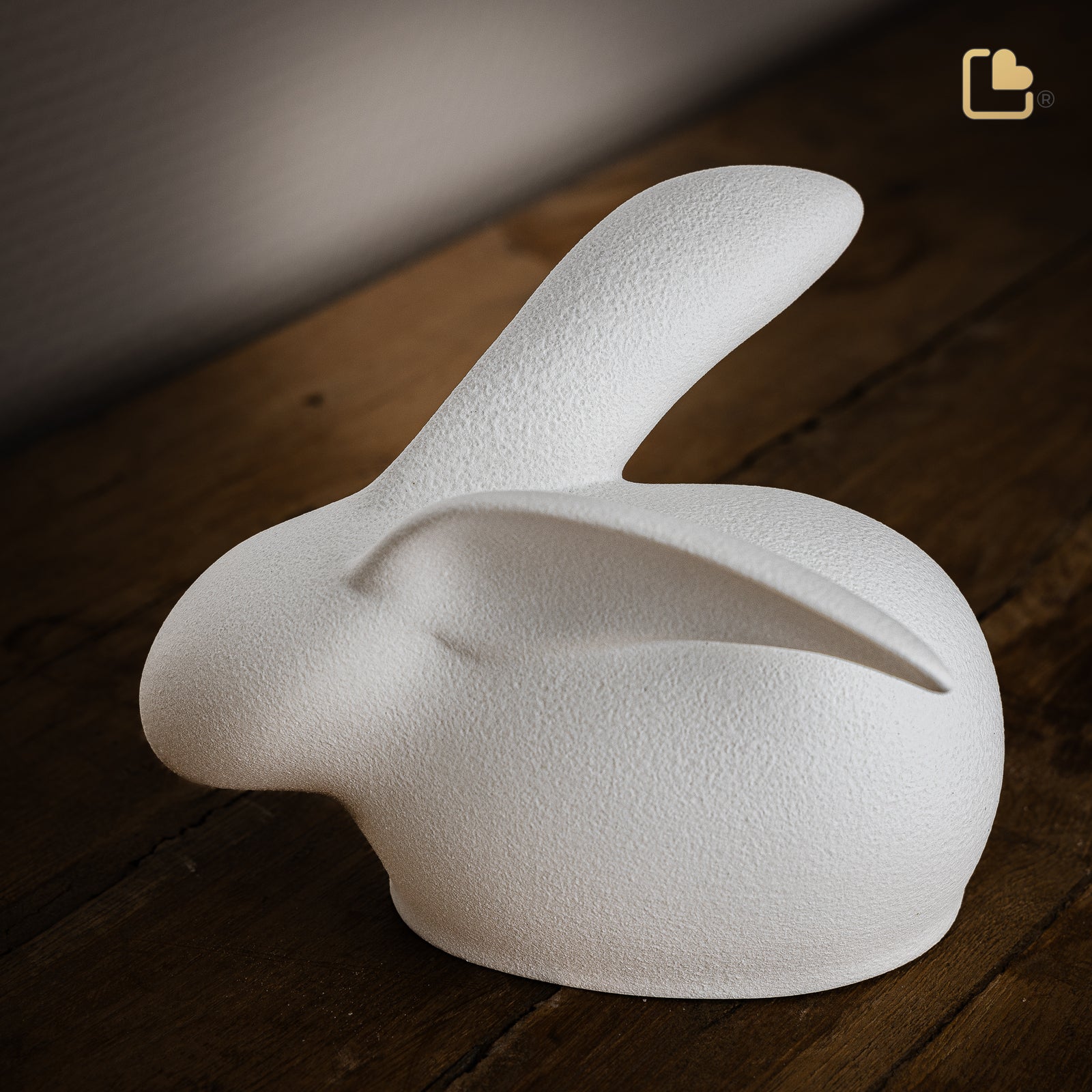 CP220 Rabbit Pet Urn White