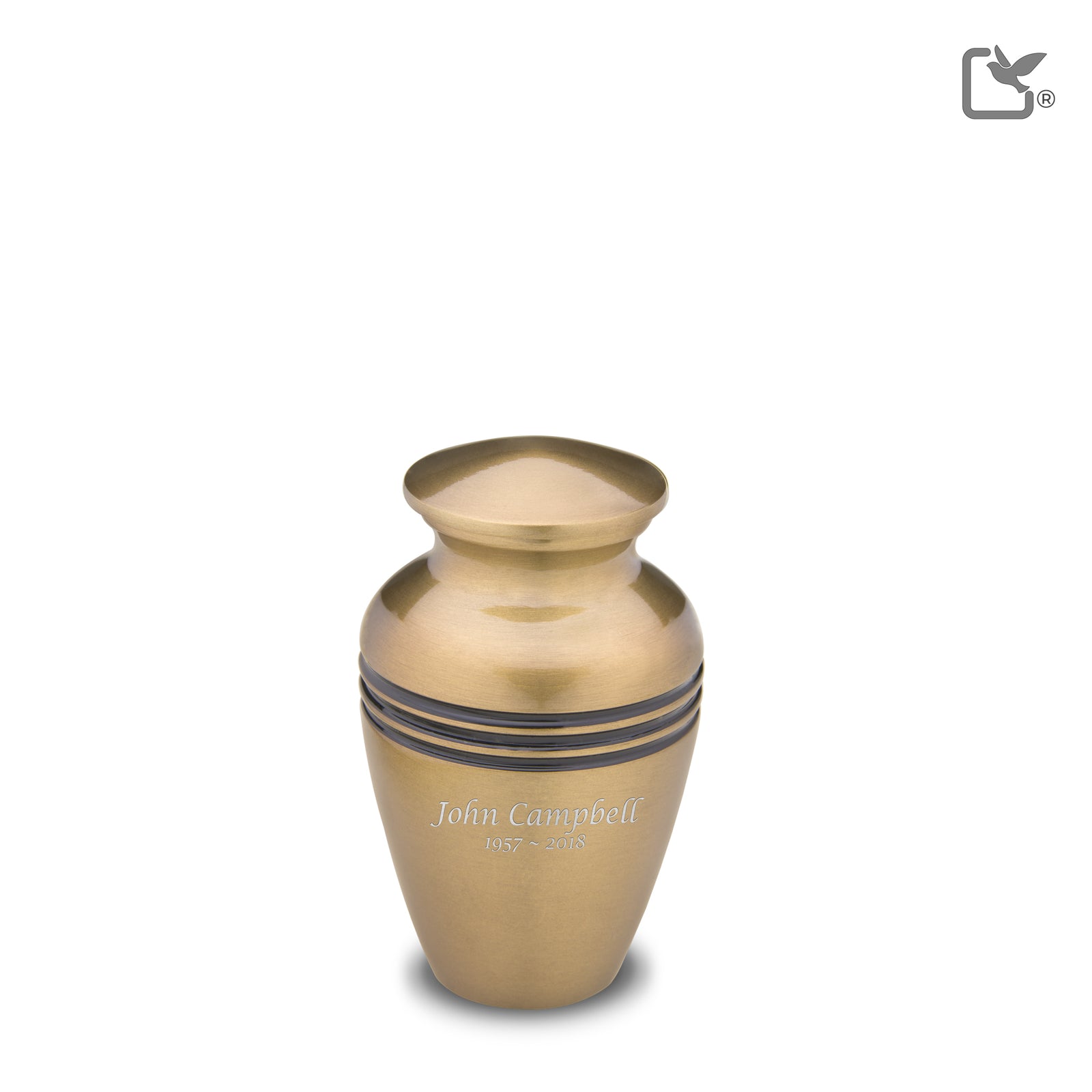 K216 Radiance Keepsake Urn Bru Gold