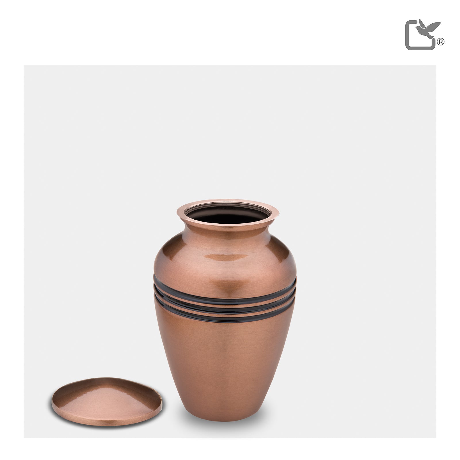 K217 Radiance Keepsake Urn Bru Copper