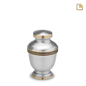 K251 Elegant Keepsake Urn Bru Pewter