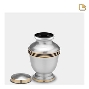 K251 Elegant Keepsake Urn Bru Pewter