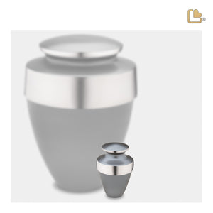 K410 Eternity Keepsake Urn Slate & Bru Pewter