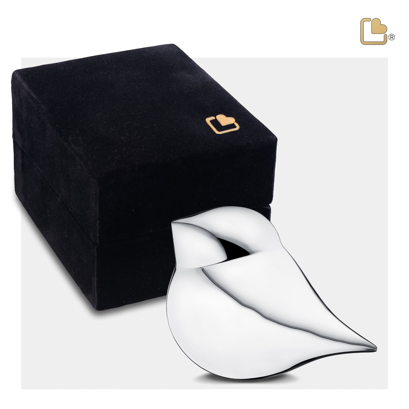 K562 SoulBird Male Keepsake Urn Pol Silver