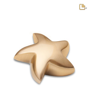 K620 Angelic Star Keepsake Urn Bru Gold