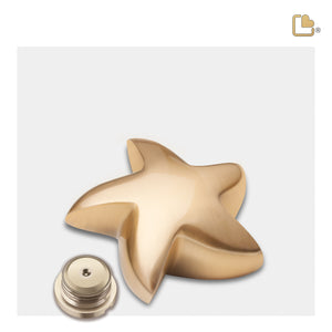 K620 Angelic Star Keepsake Urn Bru Gold