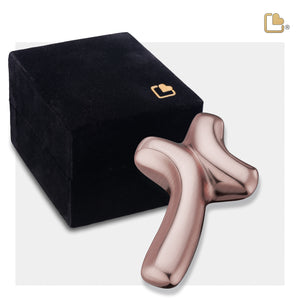 K655 ComfortCross Keepsake Urn Bru RoseGold