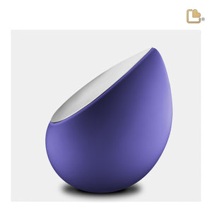 M586 Drop Medium Urn Navy & Bru Pewter