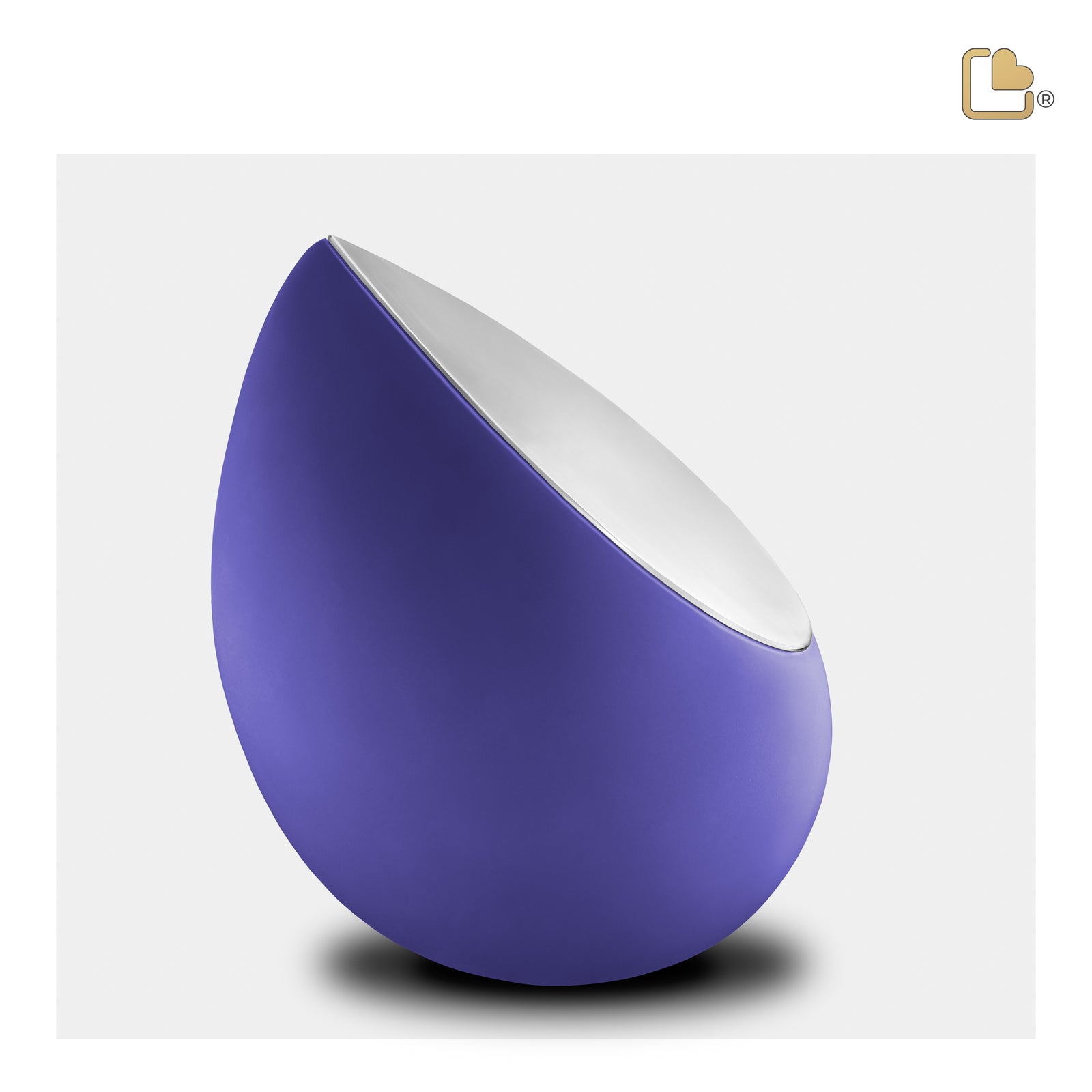 M586 Drop Medium Urn Navy & Bru Pewter