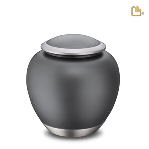 P560L Shadow Large Pet Urn French Grey & Bru Pewter