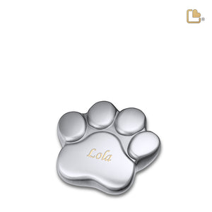P672K LovePaw Pet Keepsake Urn Bru Pewter