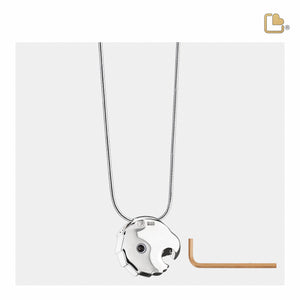 PD1150 Eagle Ashes Pendant Pol Silver