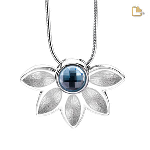 PD1450 Nirvana Azure Ashes Pendant Pol & Bru Silver w/Swarovski®