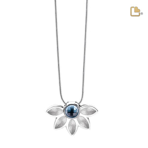 PD1450 Nirvana Azure Ashes Pendant Pol & Bru Silver w/Swarovski®