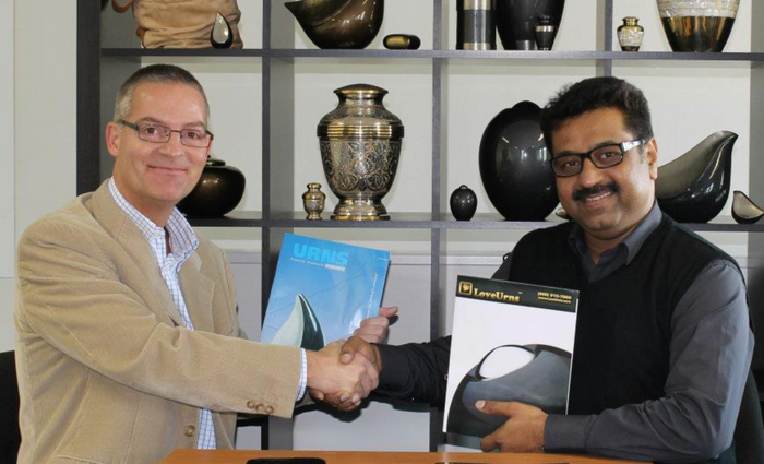 Launch of LoveUrns® Europe Nov 2011