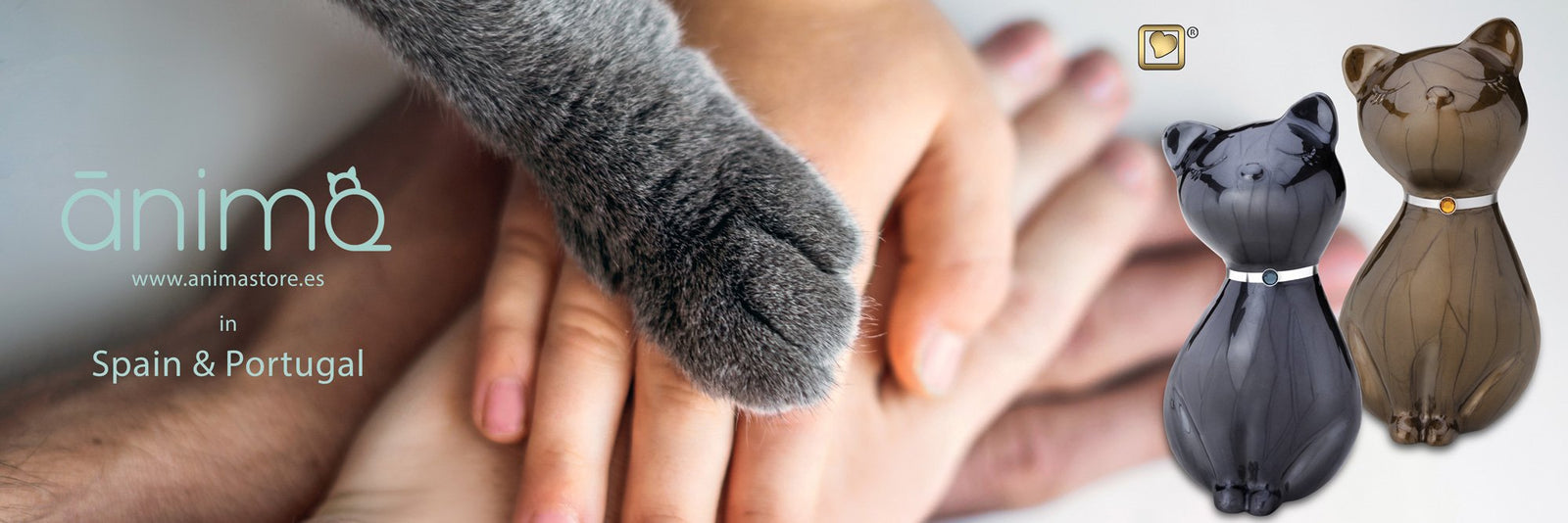LoveUrns® and Anima™ of Spain announce their co-operation for Pet Urns and Jewelry