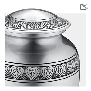 A210   Classic Standard Adult Urn Bru Pewter