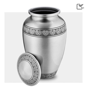 A210   Classic Standard Adult Urn Bru Pewter