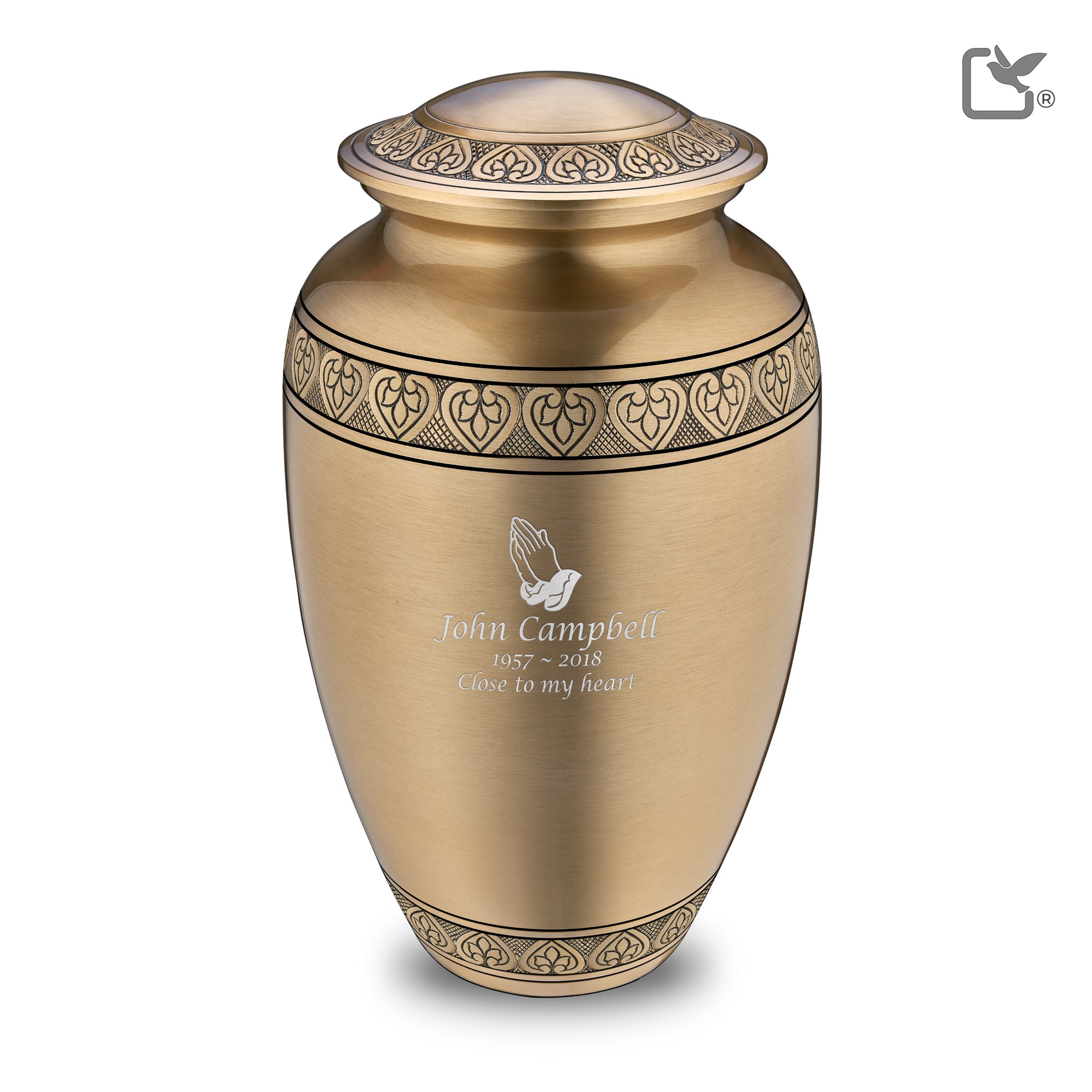 A211   Classic Standard Adult Urn Bru Gold