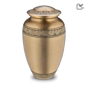 A211   Classic Standard Adult Urn Bru Gold