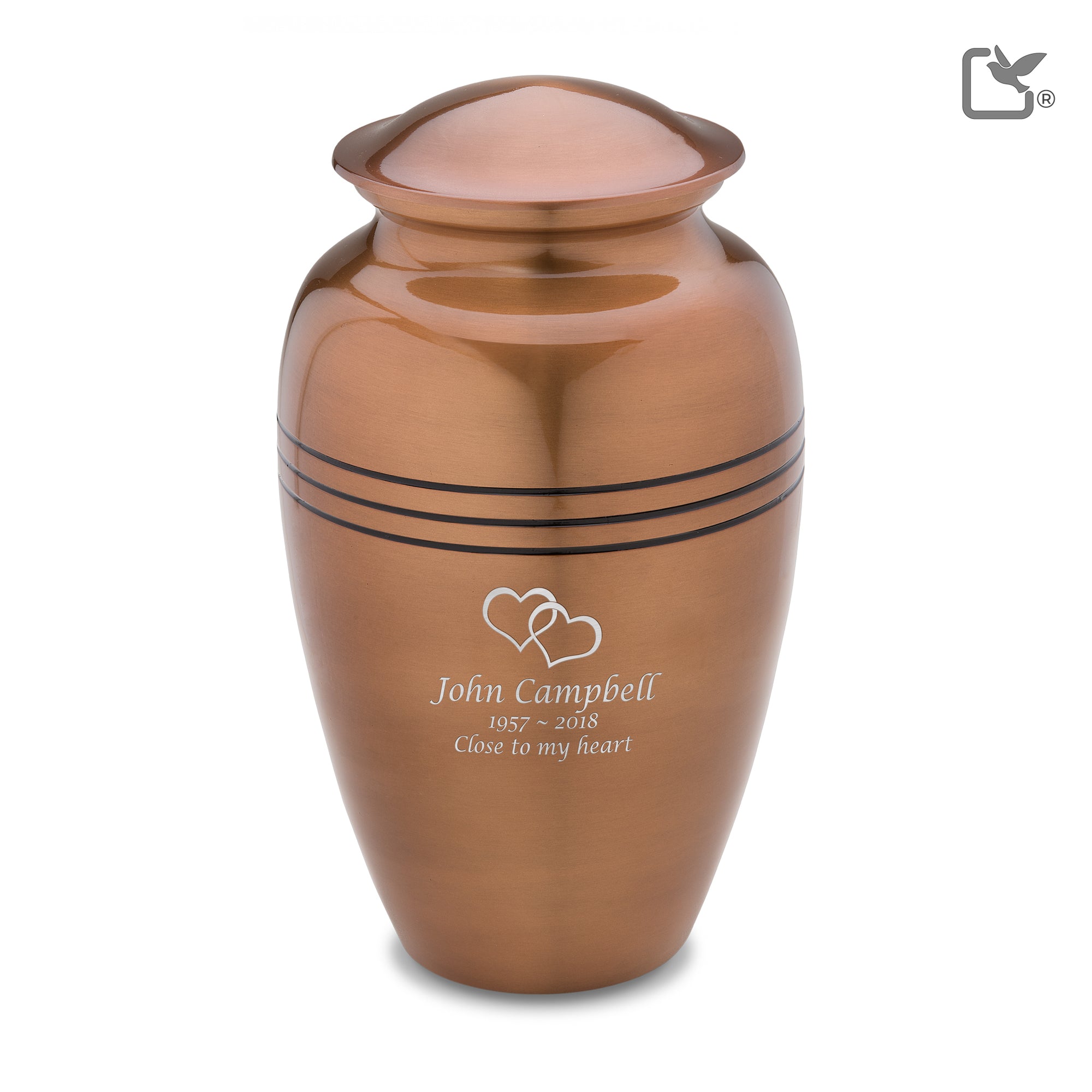 A217   Radiance Standard Adult Urn Bru Copper