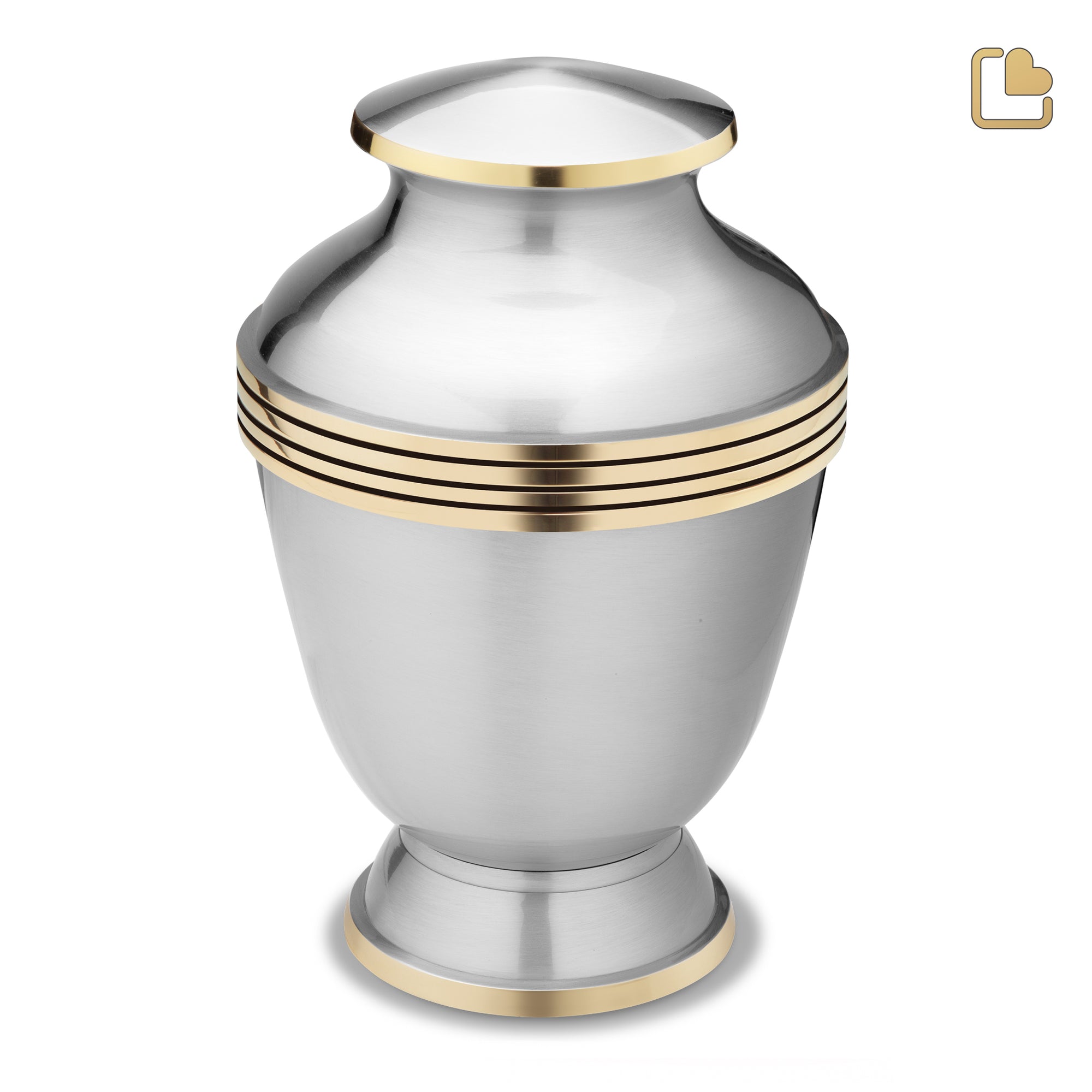 A251   Elegant Standard Adult Urn Bru Pewter