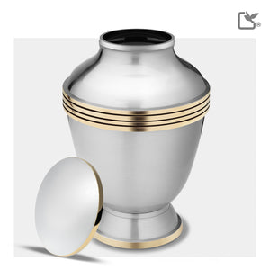 A251   Elegant Standard Adult Urn Bru Pewter