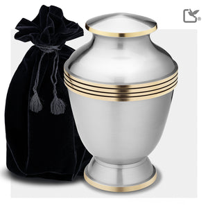 A251   Elegant Standard Adult Urn Bru Pewter