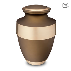 A260   Espana Standard Adult Urn Bronze & Bru Gold