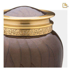 A291   Blessing Standard Adult Urn Pearl Bronze & Bru Gold