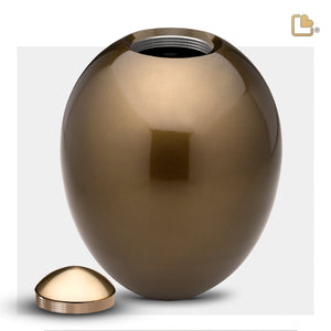 A511   Adore Standard Adult Urn Bronze & Bru Gold